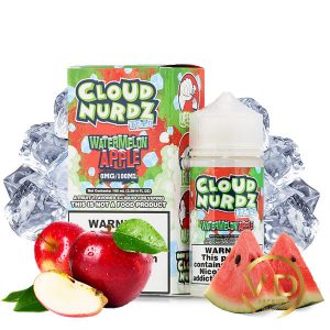 جویس کلود نوردز سیب هندوانه یخ CLOUD NURDZ WATERMELON APPLE ICED